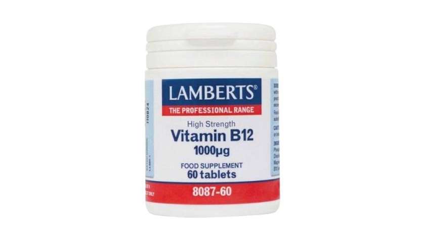 Lamberts Vit B-12 1000mg 60 Ταμπλέτες