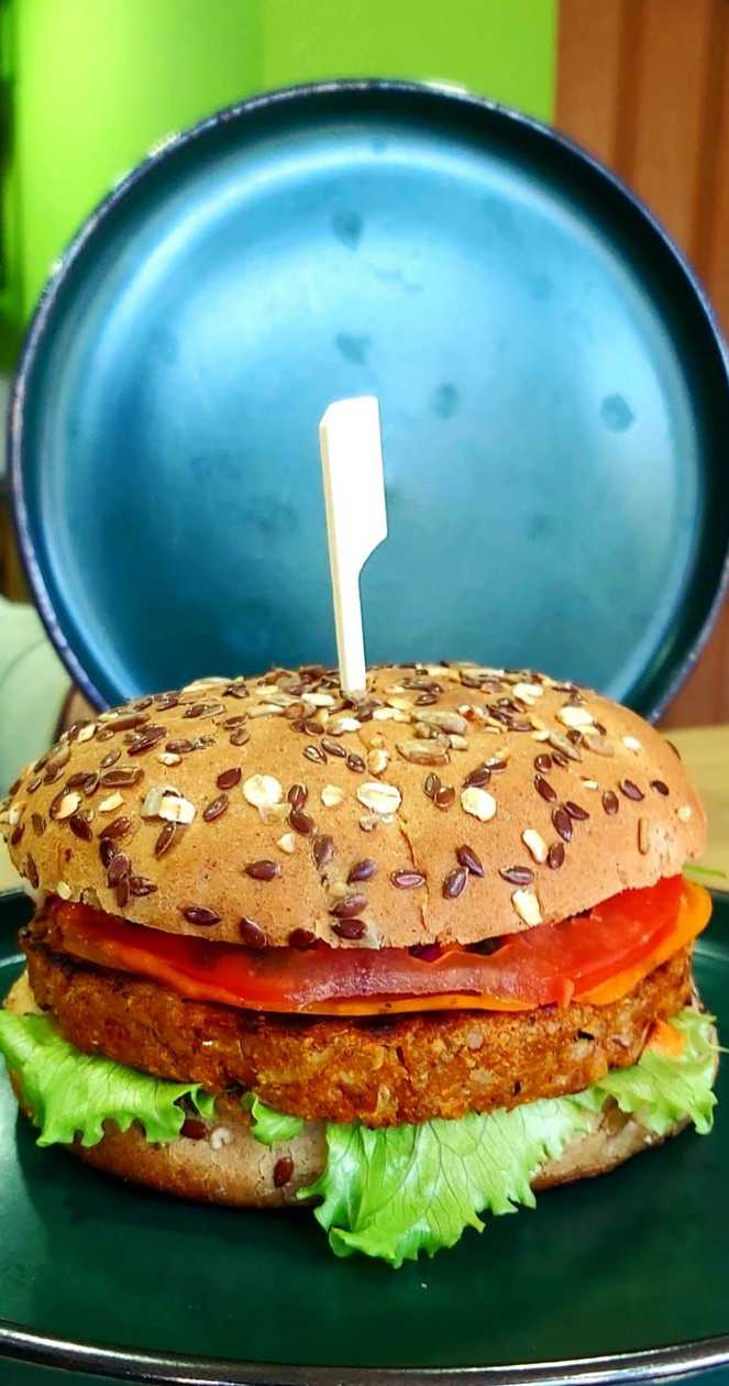 Pumpkin Delight Burger
