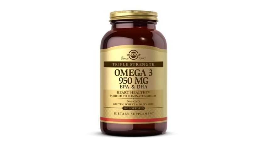 Solgar Omega 3 Тройная Сила 50 капсул