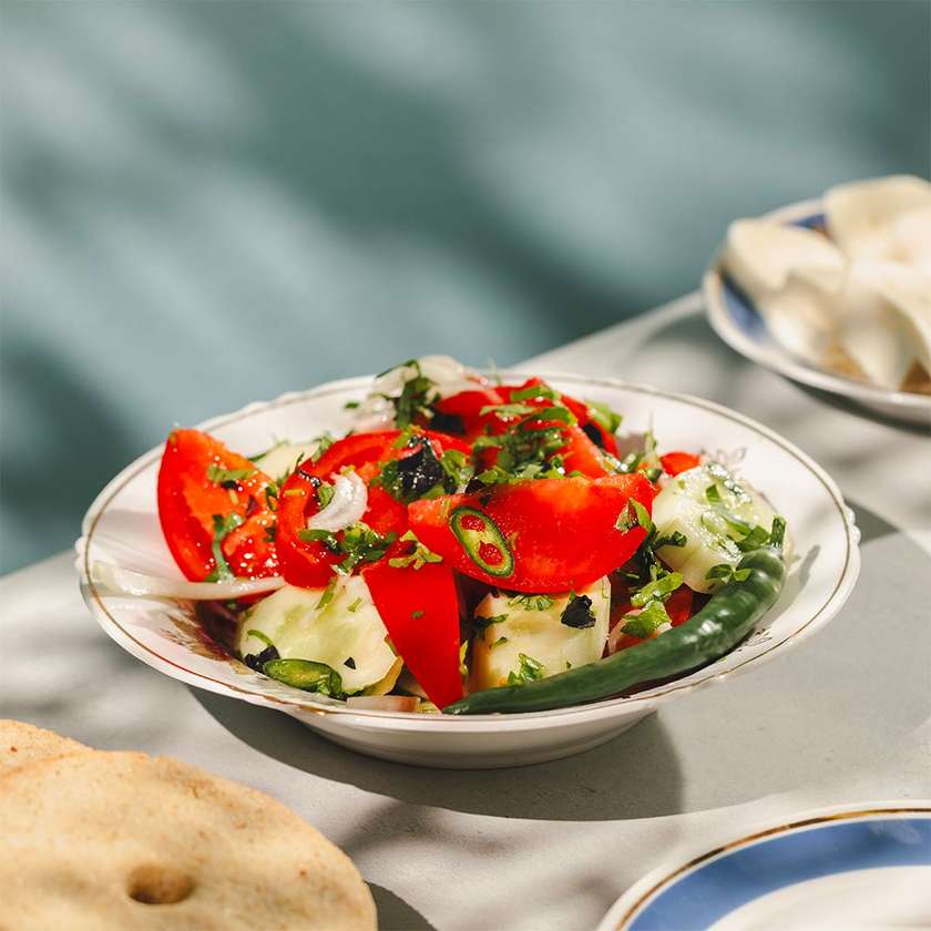 Cucumber And Tomato Salad