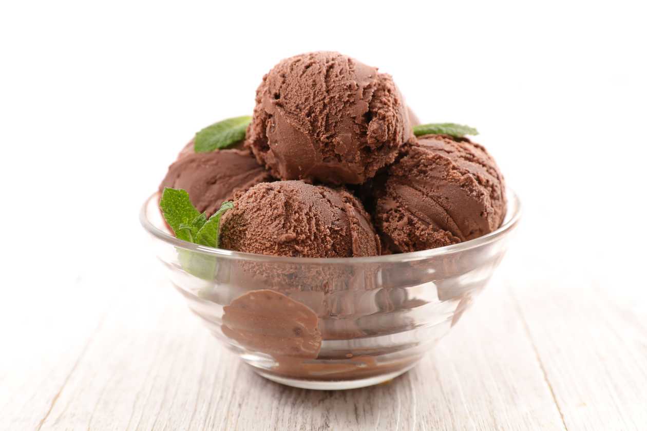 Chocolate and Crème Ice Cream