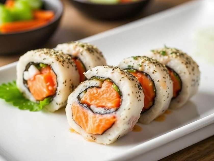 Salmon Hot Roll