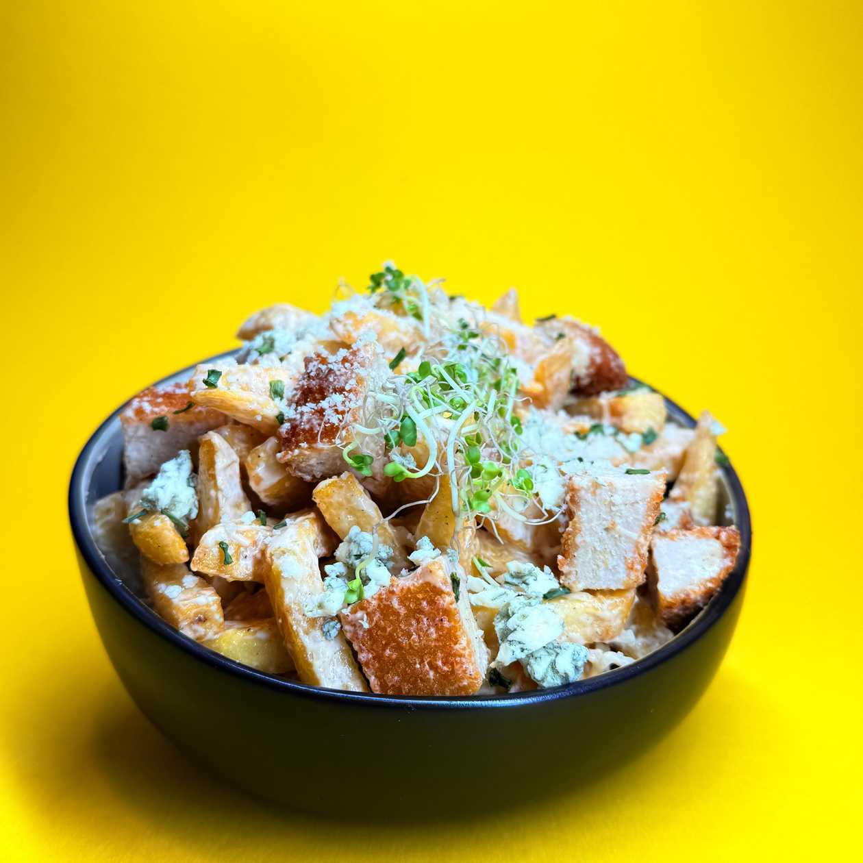 Картофель с голубым сыром