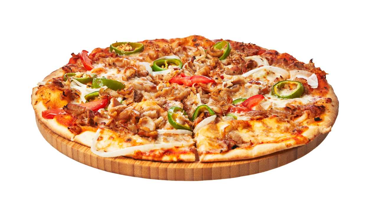 Meat Kebab Pizza