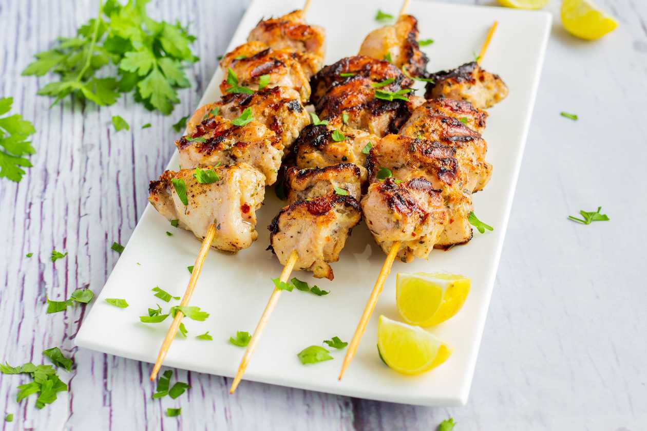 Chicken Kebab Plate