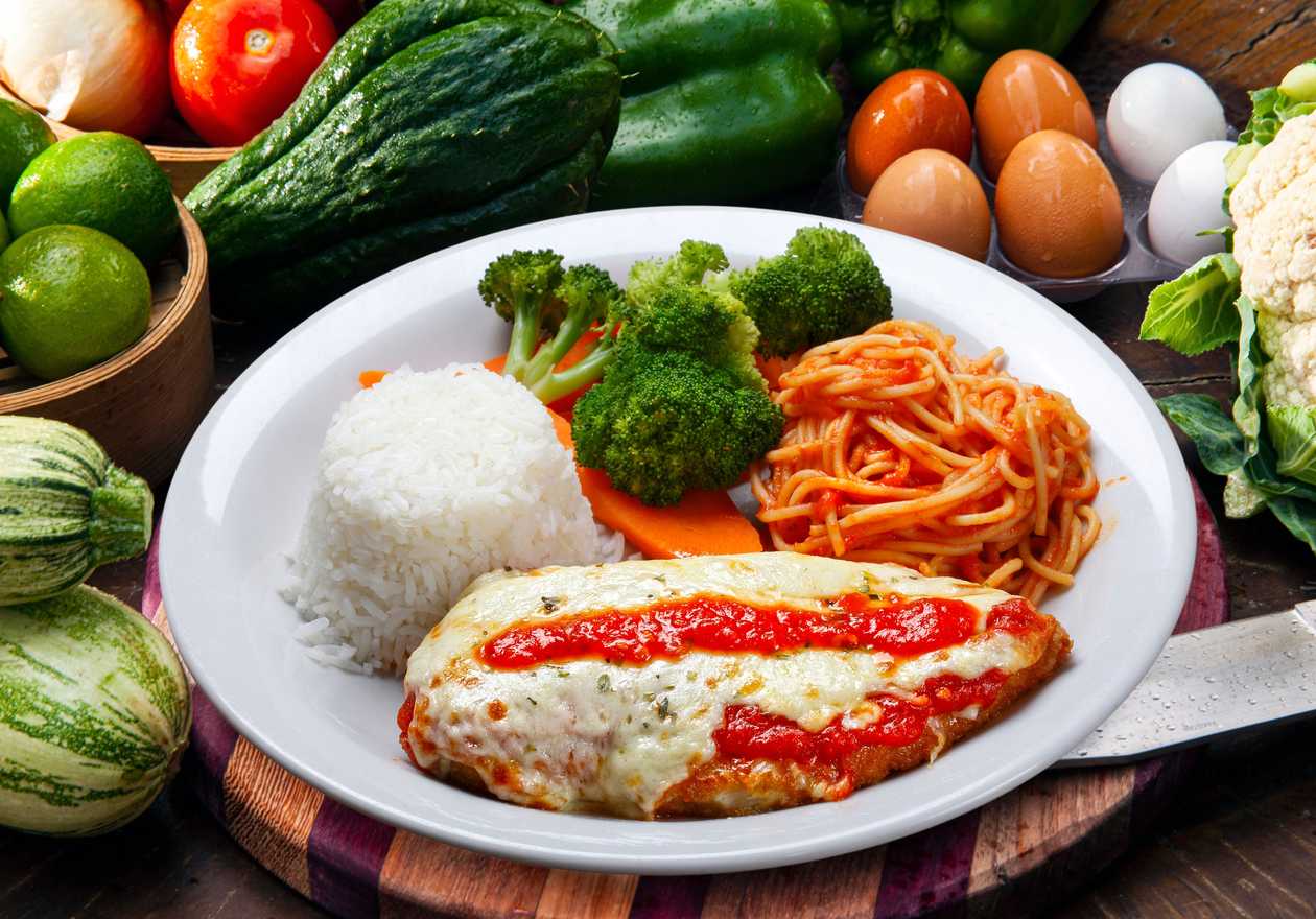 Marmitex with everything, Beef Parmigiana