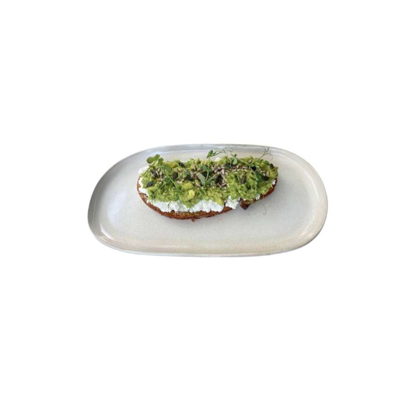 Avocado toast with ricotta