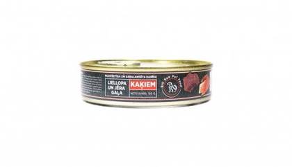 Adult cat food with beef and lamb