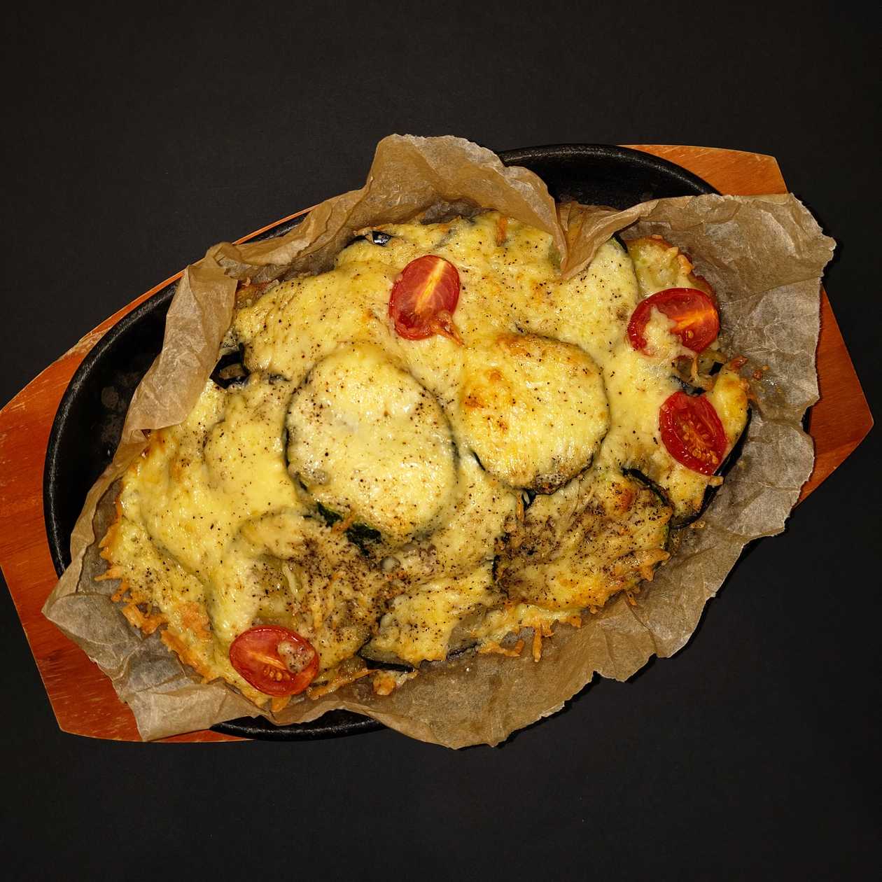 Fried fish with vegetables