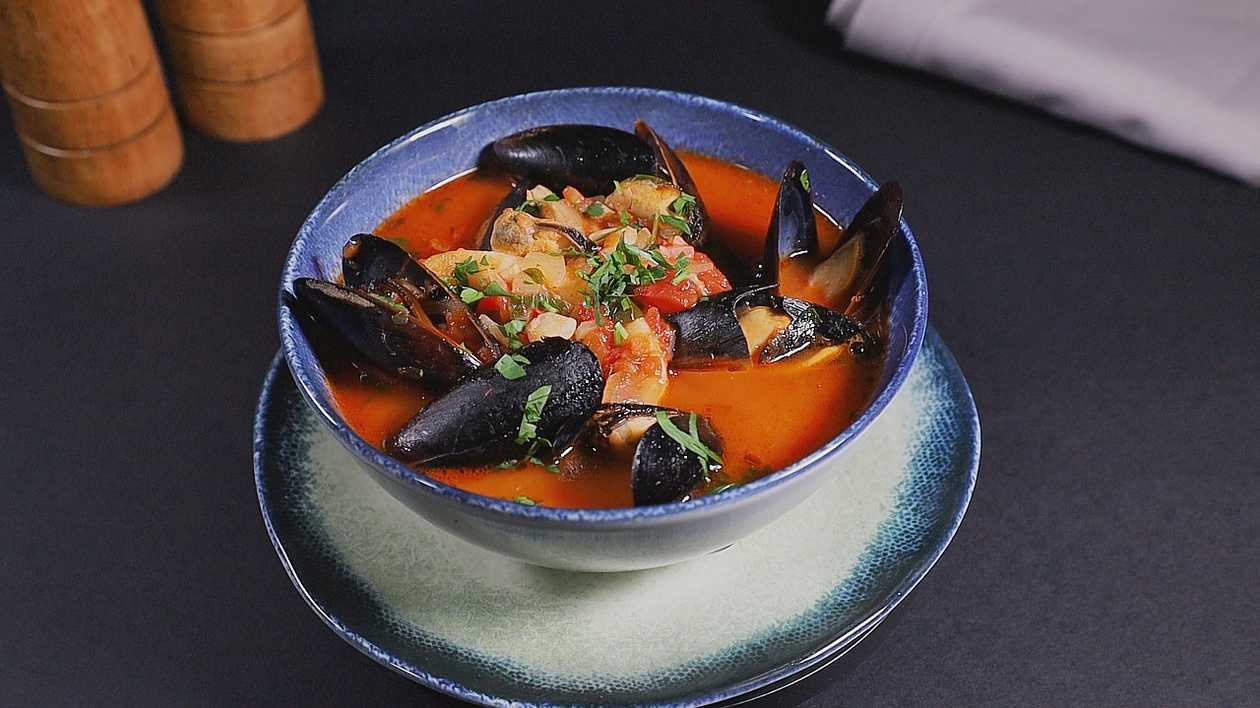 Seafood soup