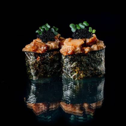 Gunkan with Eel