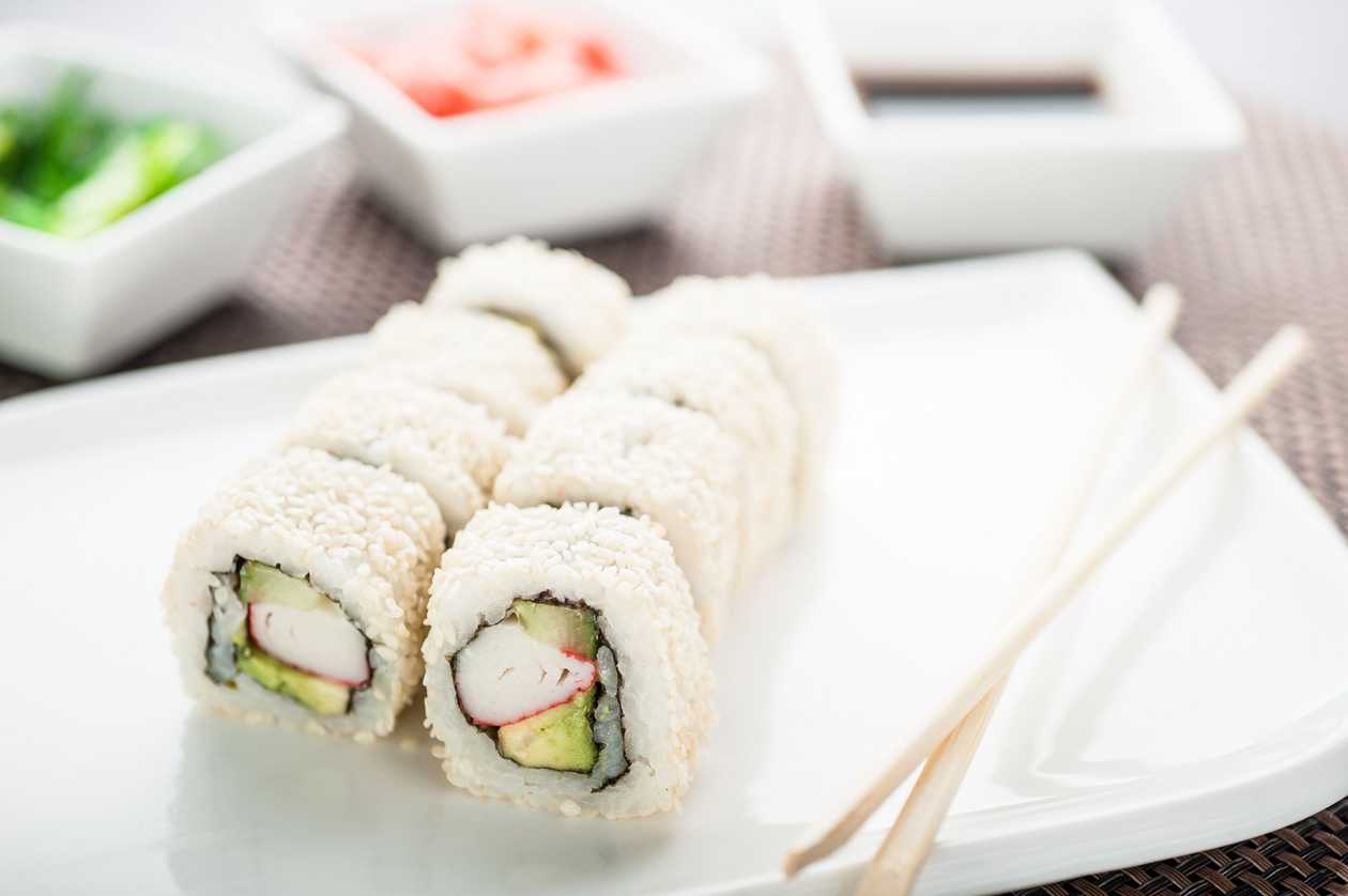 Vegetariano Uramaki 8 Peças