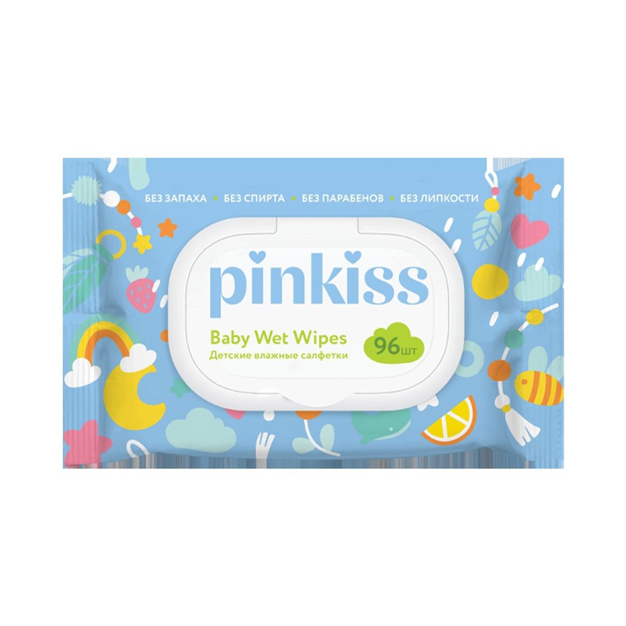 სველი ხელსახოცი N96 0247 პინკის - Pinkiss