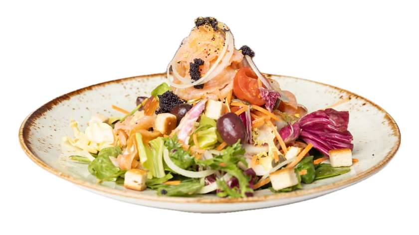 Smoked Salmon Salad