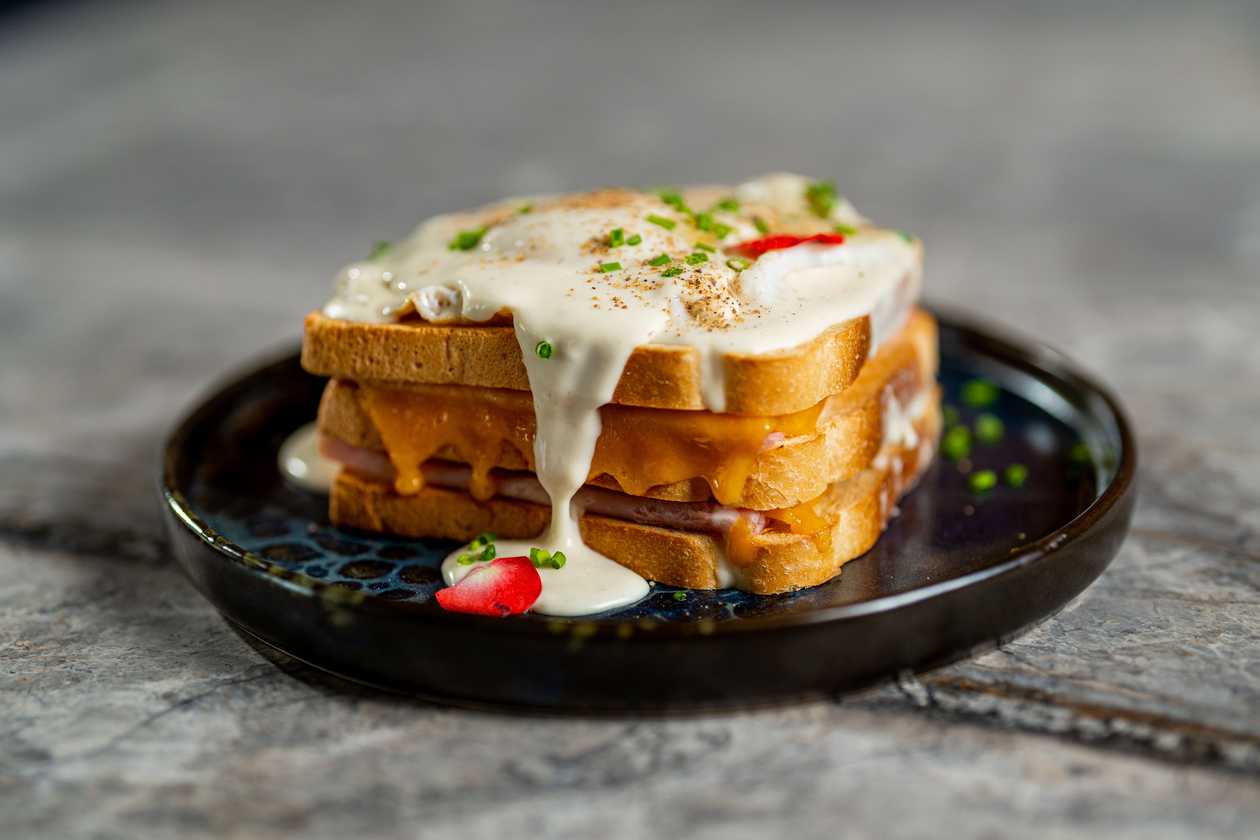 Croque Madam Sandwich