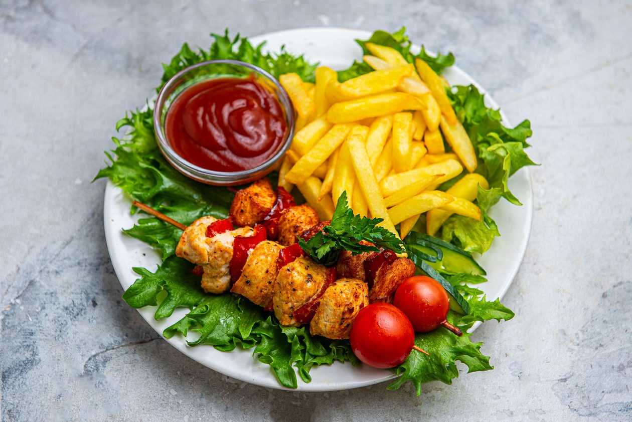 Shashlik on Skewers
