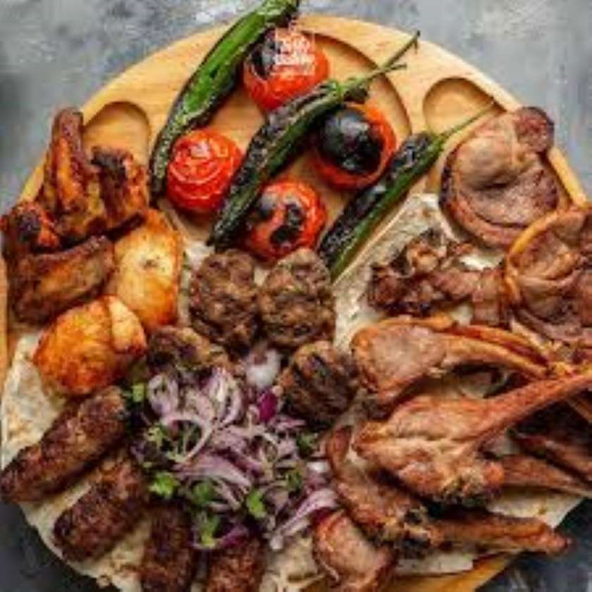Dörd Nəfərlik Assorti Kabab Seti