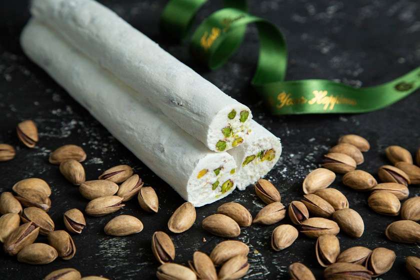 Antep Fıstıqlı Paşa Fitil Lokum / Pasha Wick Traditional Delight with Pistachio
