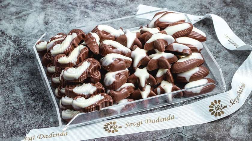 Premium Südlü Şokolad Fındıq Dəniz Serisi / Premium Milk Chocolate Hazelnut Sea
