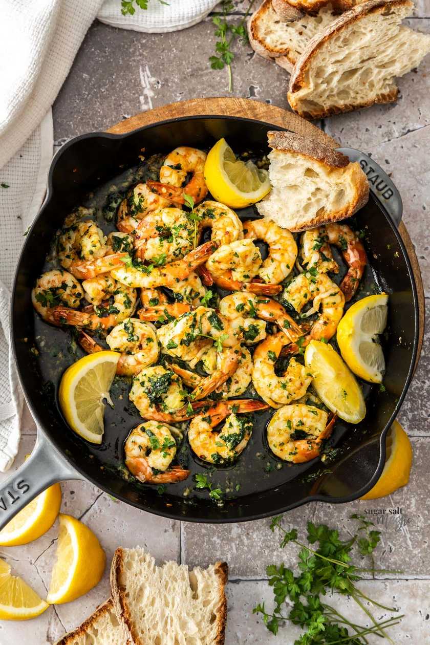 Shrimps in Green Curry