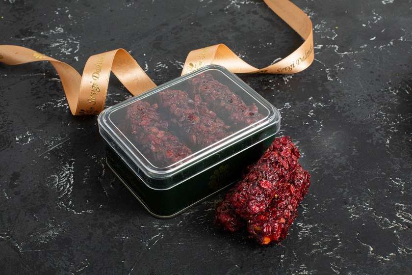 Antep Fıstıqlı Zirincli Fitil Lokum 150 qr / Wick Traditional Delight