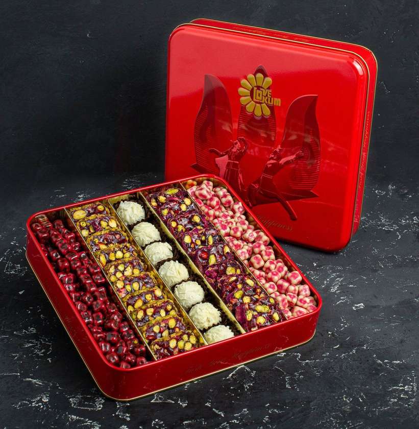 Alov Qüllələri Hədiyyəlik Metal Qutu / Flame Towers Gift Metal Box
