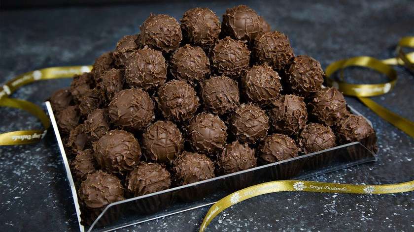 Premium Südlü Trufel Şokolad / Premium Milk Truffel Chocolate