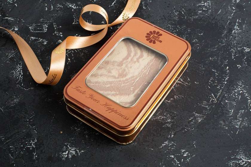 Kakaolu Tahin Halva / Tahini Halva with Cocao