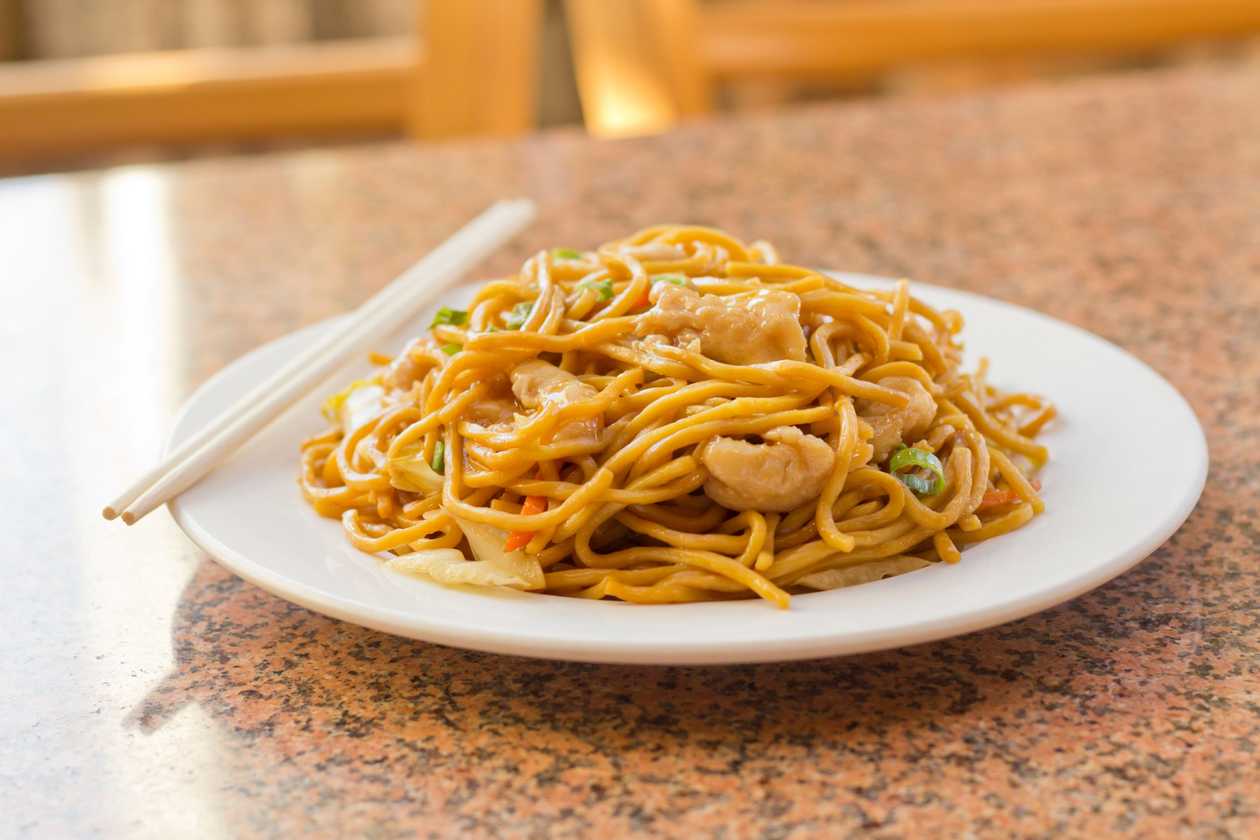 Chinese Noodles with Pork