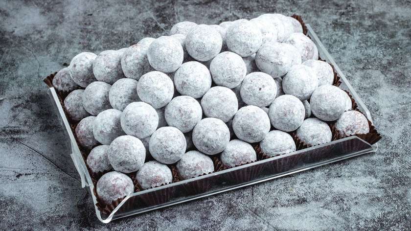 Premium Südlü Mastik Trufel Şokolad / Premium Milk Mastic Truffel Chocolate