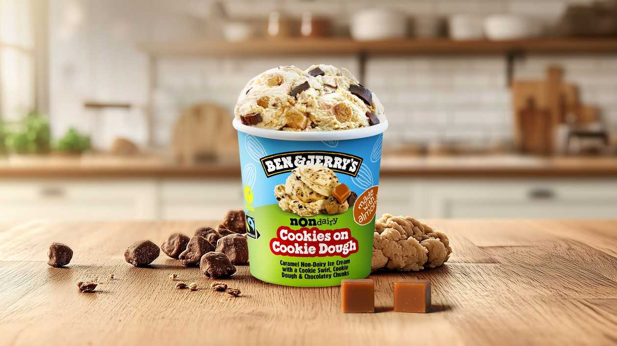 B&J Non-Dairy Cookies on Cookie Dough