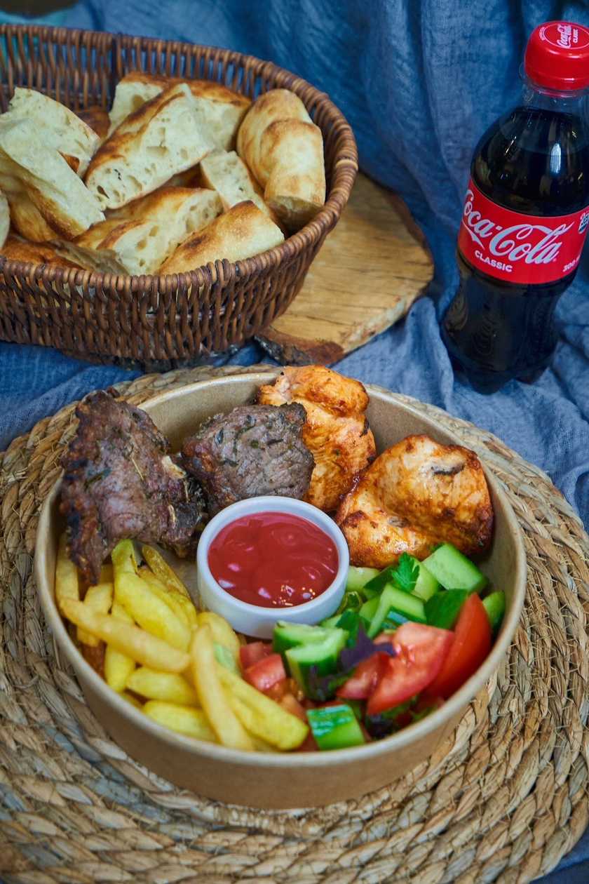Kebab Box (Basdırma) (1 nəfərlik)