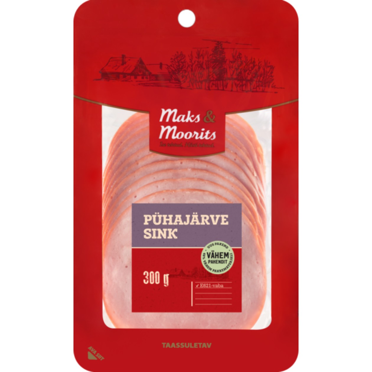 Maks & Moorits, Pühajärve Ham, 300g (expires soon)