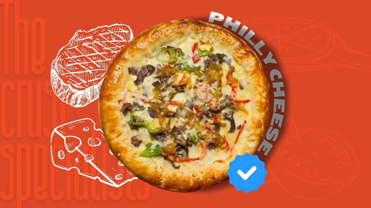 Philly Cheese Steak Pizza 🧀🥩