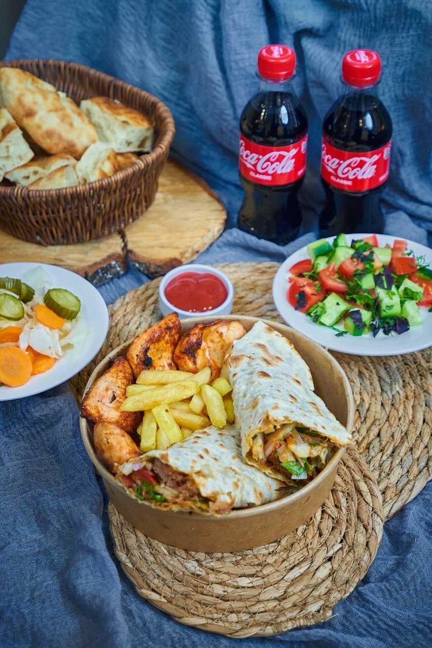 Kebab Box (Lahmacun arası Adana Kabab) (2 nəfərlik)