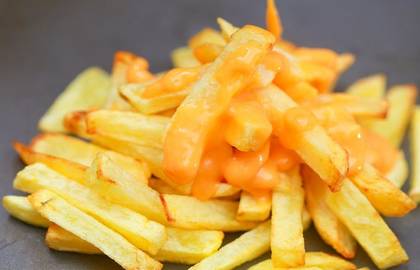 Fries with Cheddar