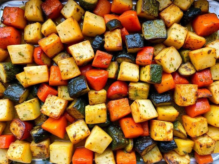 Legume rustice la cuptor