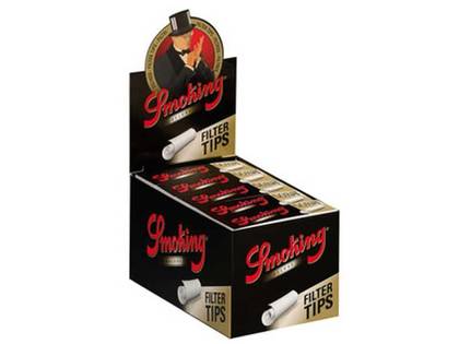 Smoking Black Roll And Filter Tips 33 Tips