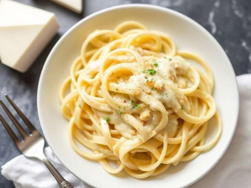 Tagliatelle alfredo