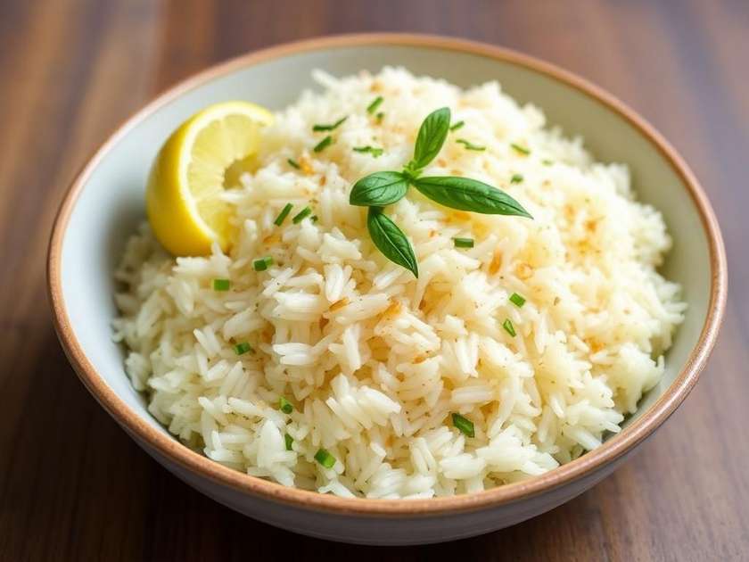 Orez basmati cu lemongrass