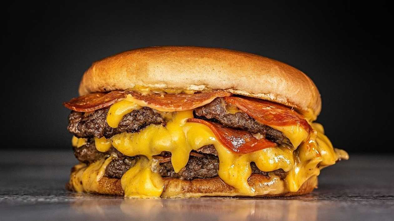 Triple Smash Burger