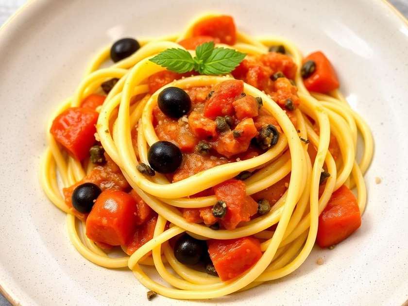 Tagliatelle siciliene