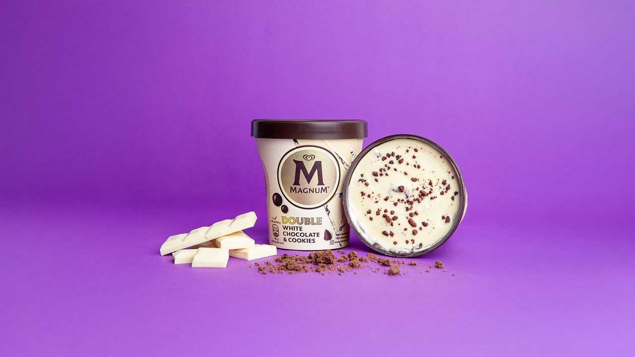 Magnum Pint White Chocolate & Cookies