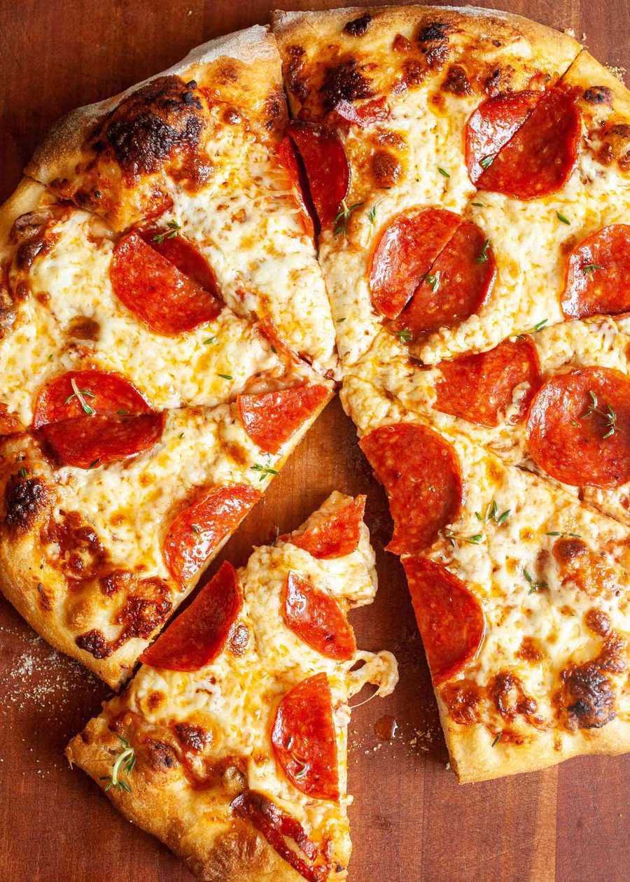 Chicken Pepperoni Pizza