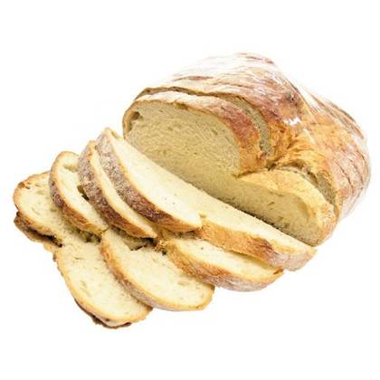 Pão Alentejano pequeno fatiado