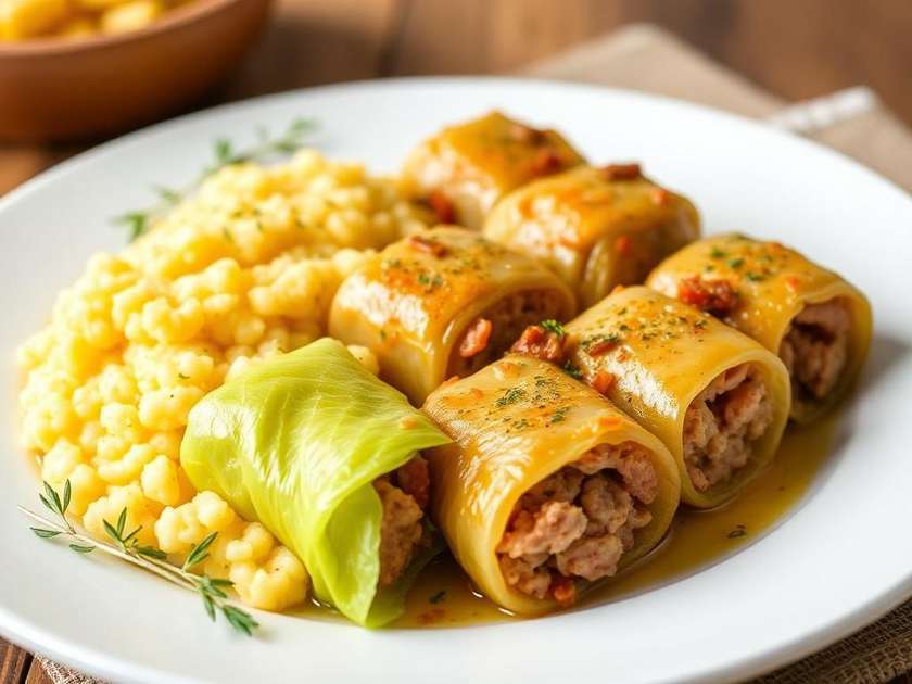 Sărmăluțe de porc cu mămăliguță 0.4kg