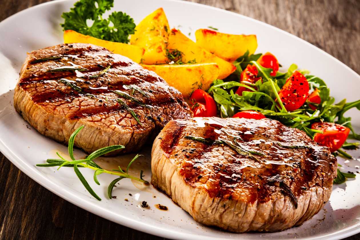 Steakové rustic hranolky