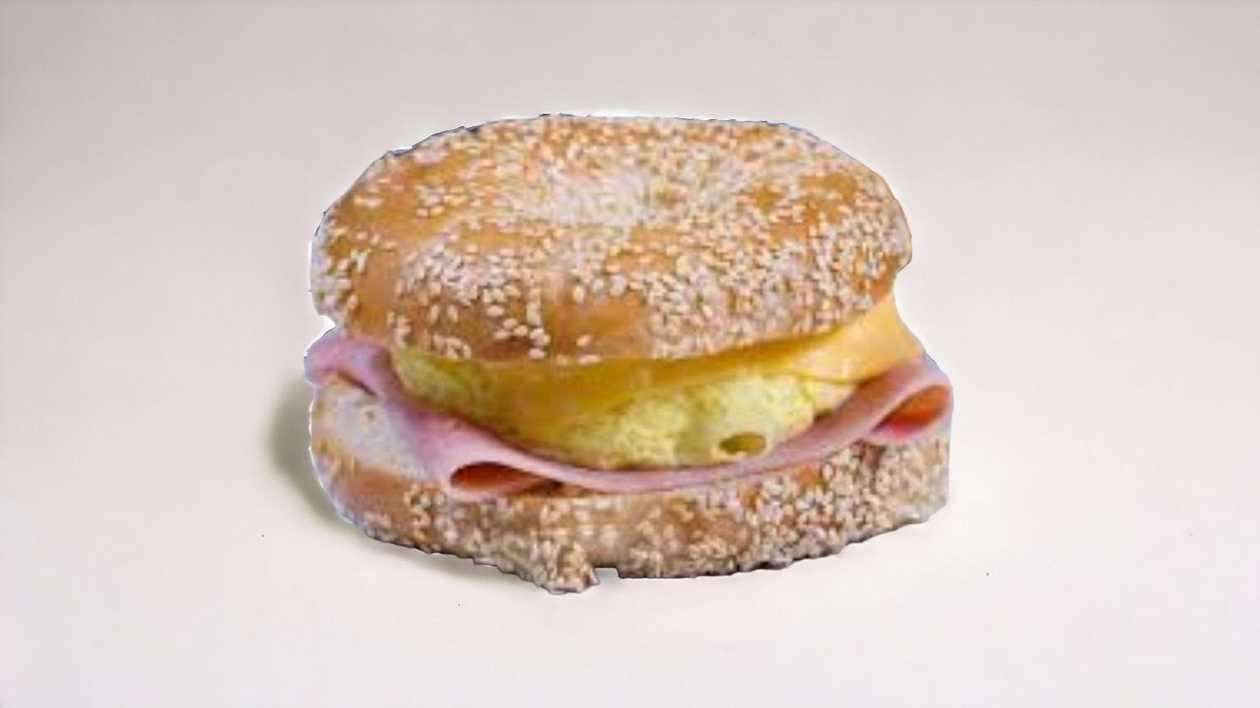 Omelet & Ham Bagel