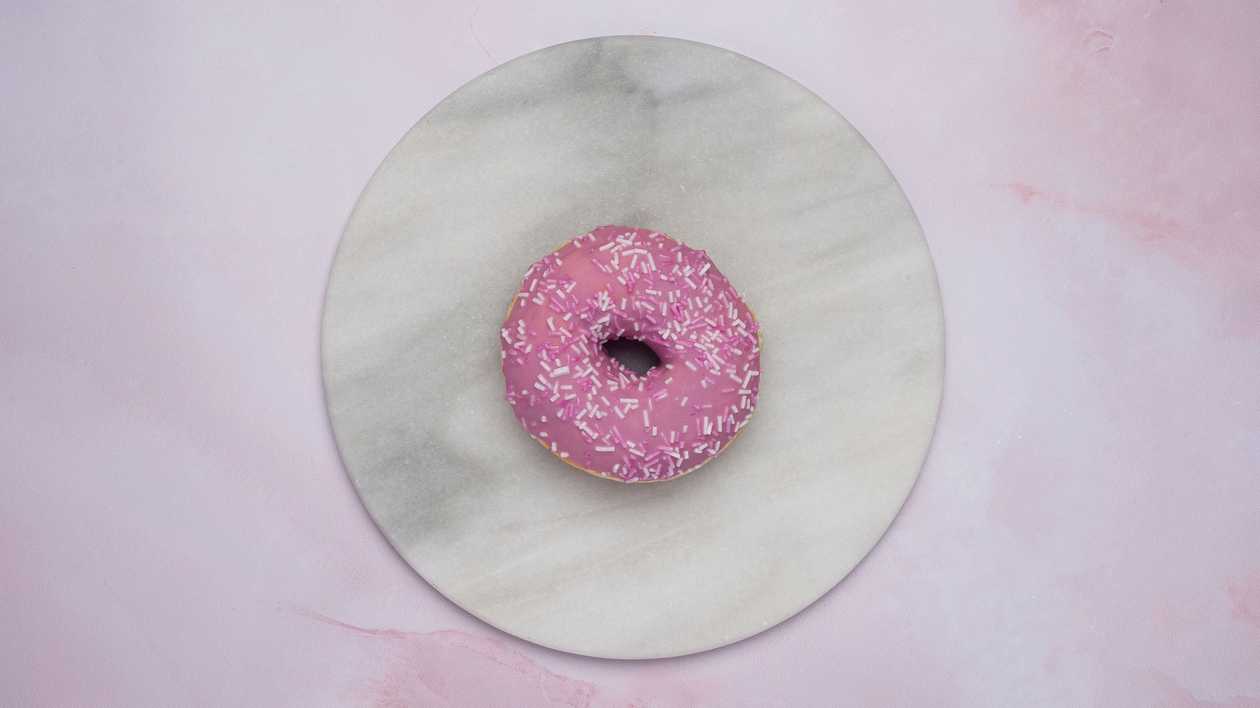 Doughnut with Forest Berry Filling
