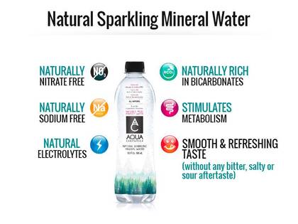 Aqua carpatica minerala